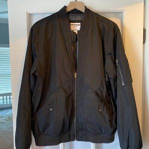 OLD NAVY Bomber Jacket - Black - Size L